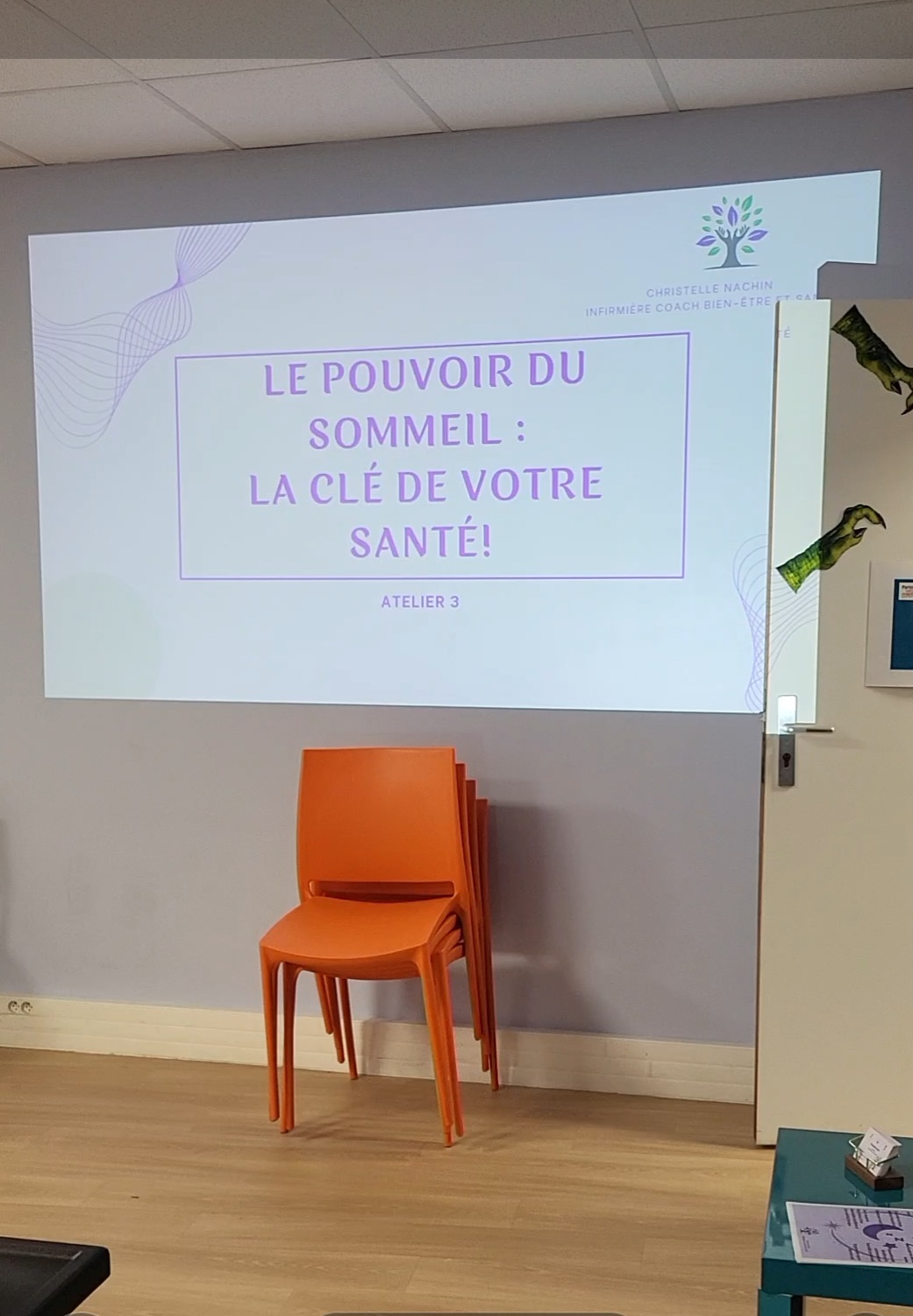 Atelier sommeil lors de la semaine nationale de la santé mentale